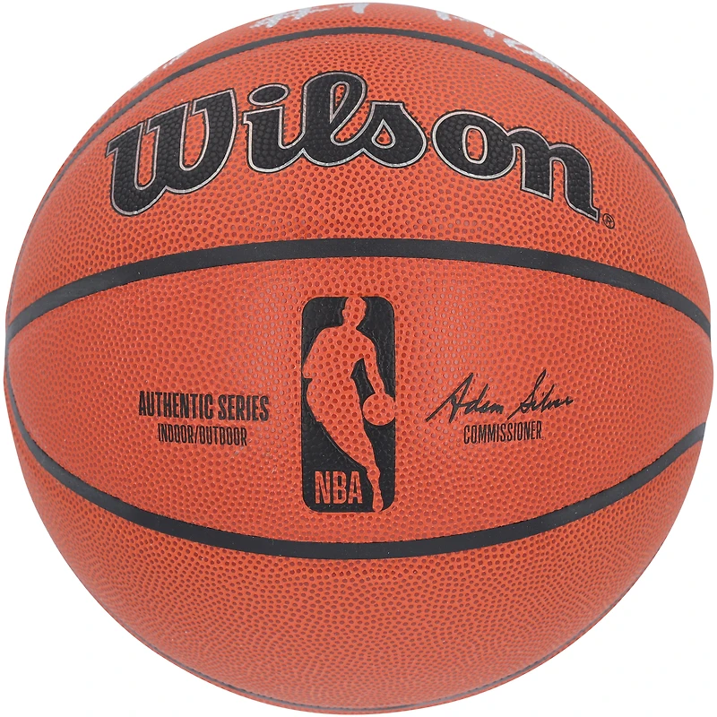 Victor Wembanyama San Antonio Spurs Autographed Wilson Authentic Series Indoor/Outdoor Basketball with "2023 #1 Pick" Inscription