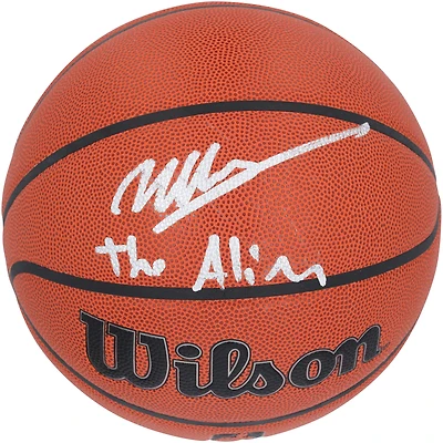 Victor Wembanyama San Antonio Spurs Autographed Wilson Authentic Series Indoor/Outdoor Basketball with "The Alien" Inscription