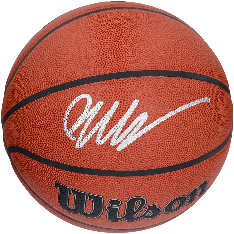 Victor Wembanyama San Antonio Spurs Autographed Wilson Authentic Series Indoor/Outdoor Basketball