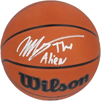 Ballon de basket officiel Wilson autographié par Victor Wembanyama des San Antonio Spurs avec l'inscription « The Alien »