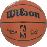 Ballon de basket officiel Wilson autographié par Victor Wembanyama des San Antonio Spurs