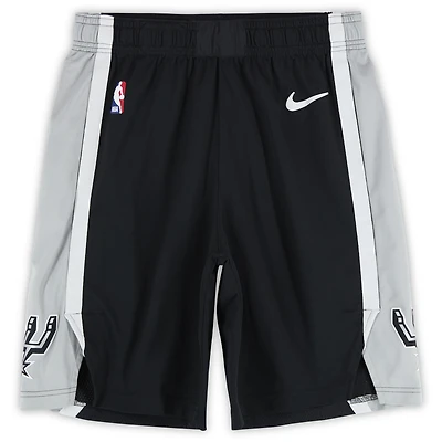 Short Nike noir Victor Wembanyama des San Antonio Spurs, porté lors de la saison NBA 2024-25 - Taille 40
