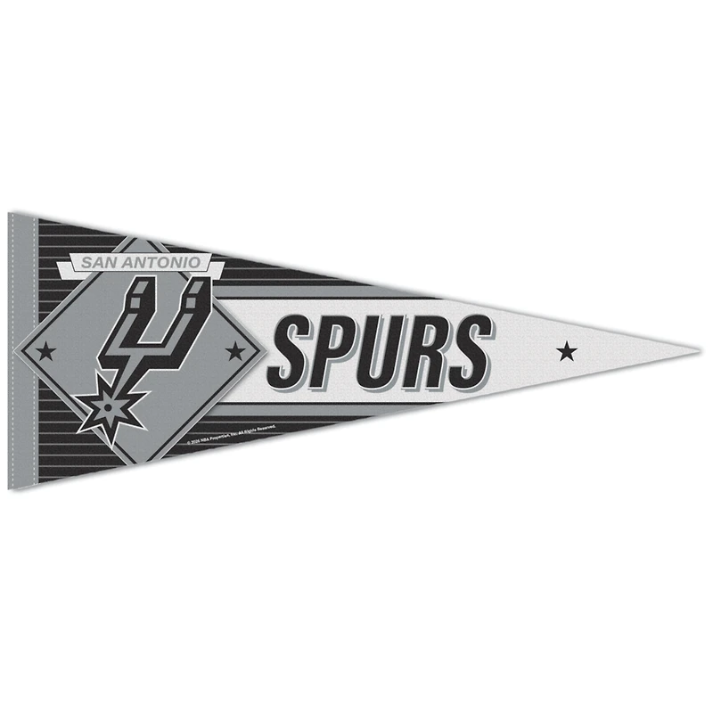 WinCraft San Antonio Spurs 12" x 30" Diamond Premium Pennant