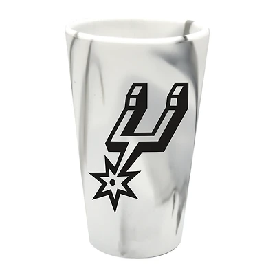 WinCraft San Antonio Spurs 16oz. Verre à pinte en silicone à la mode