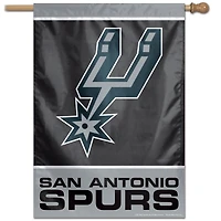 Bannière verticale simple face WinCraft San Antonio Spurs 28" x 40"
