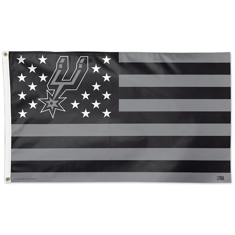 WinCraft San Antonio Spurs 3' x 5' Stars & Stripes Drapeau unilatéral