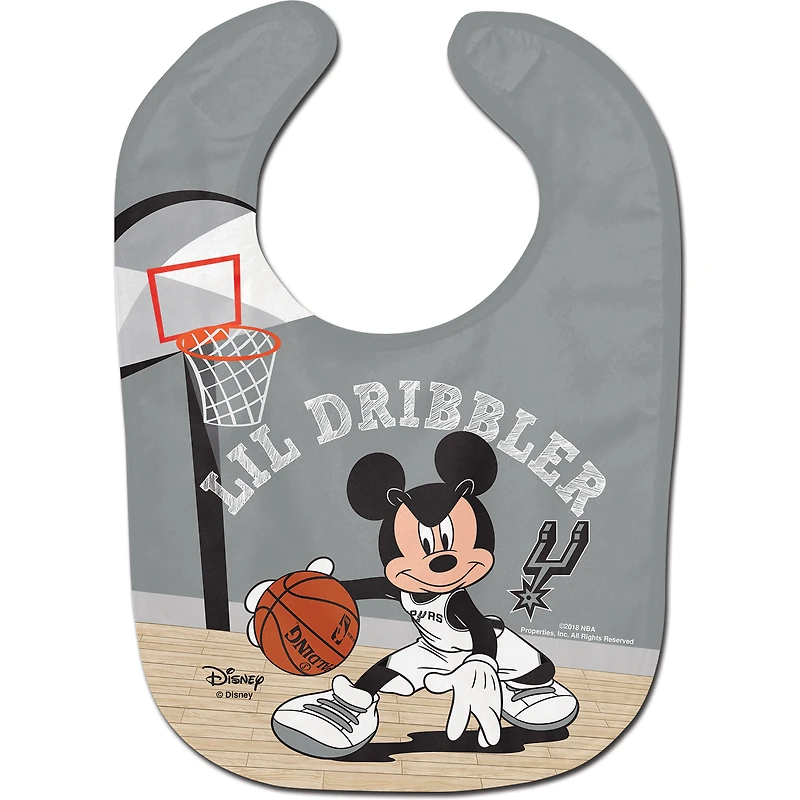 Bavoir WinCraft San Antonio Spurs Disney Mickey All Pro