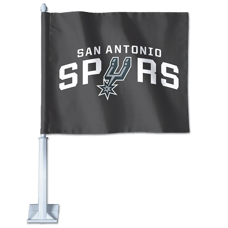 WinCraft San Antonio Spurs Double-Sided Team Car Flag