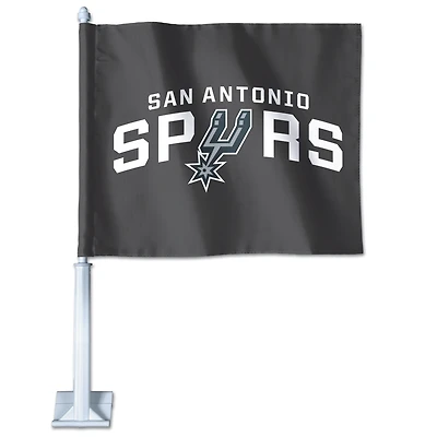 WinCraft San Antonio Spurs Double-Sided Team Car Flag