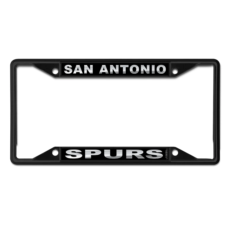 Cadre de plaque d'immatriculation WinCraft San Antonio Spurs