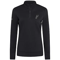 Pull-over noir à glissière quart de tour pour femme Levelwear San Antonio Spurs Cushion