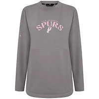Sweat-shirt à enfiler Beaudry gris pour femme, motif fête des mères, San Antonio Spurs