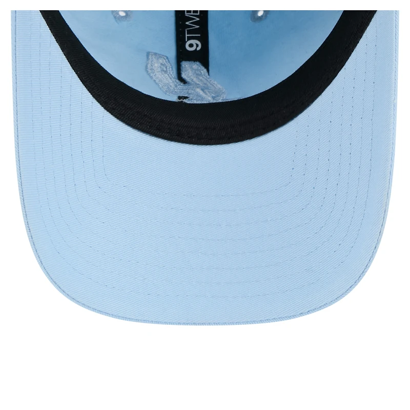 Women's New Era Light Blue San Antonio Spurs Colorpack 9TWENTY Adjustable Hat
