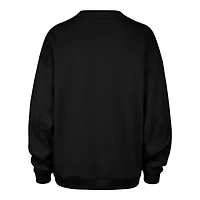 Sweat-shirt oversize noir à imprimé San Antonio Spurs pour femme, numéro 47