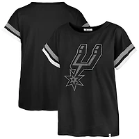 T-shirt Skylar Premier noir '47 San Antonio Spurs pour femmes