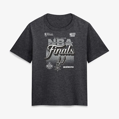 Women's Fanatics Charcoal San Antonio Spurs 2026 NBA Western Conference Champions Locker Room T-Shirt