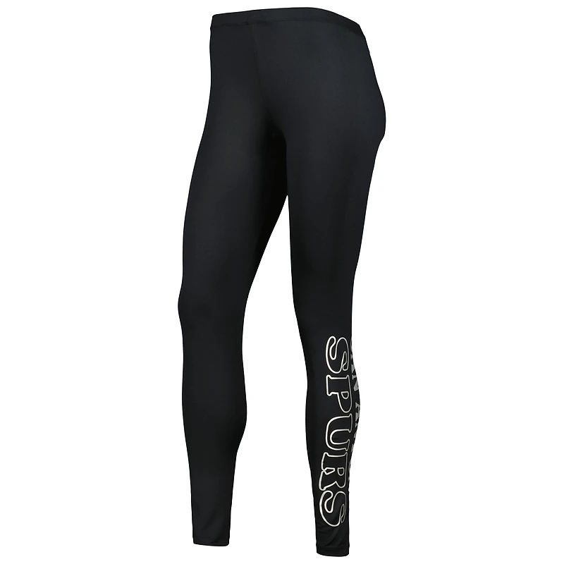 Women's G-III 4Her by Carl Banks Black San Antonio Spurs Stadium Leggings