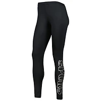 Women's G-III 4Her by Carl Banks Black San Antonio Spurs Stadium Leggings