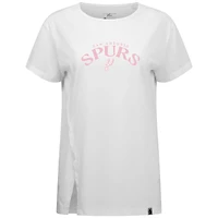 Women's Levelwear White San Antonio Spurs Mother's Day Influx Arch T-Shirt