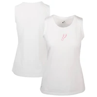 Débardeur blanc Levelwear pour femme avec logo Macy Core la fête des mères San Antonio Spurs