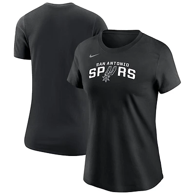 T-shirt Nike blanc pour femme avec logo des San Antonio Spurs