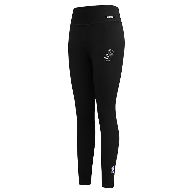 Legging noir Pro Standard pour femme, maillot tri-mélange San Antonio Spurs Paint the City