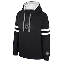 Sweat à capuche noir Stadium Essentials San Antonio Spurs Road Game pour femme