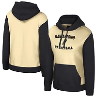 Women's Stadium Essentials Cream San Antonio Spurs Rafters Road Trip Hoodie