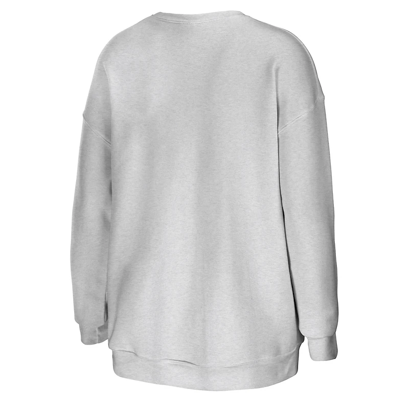 Sweat-shirt oversize gris San Antonio Spurs pour femme de la marque WEAR by Erin Andrews