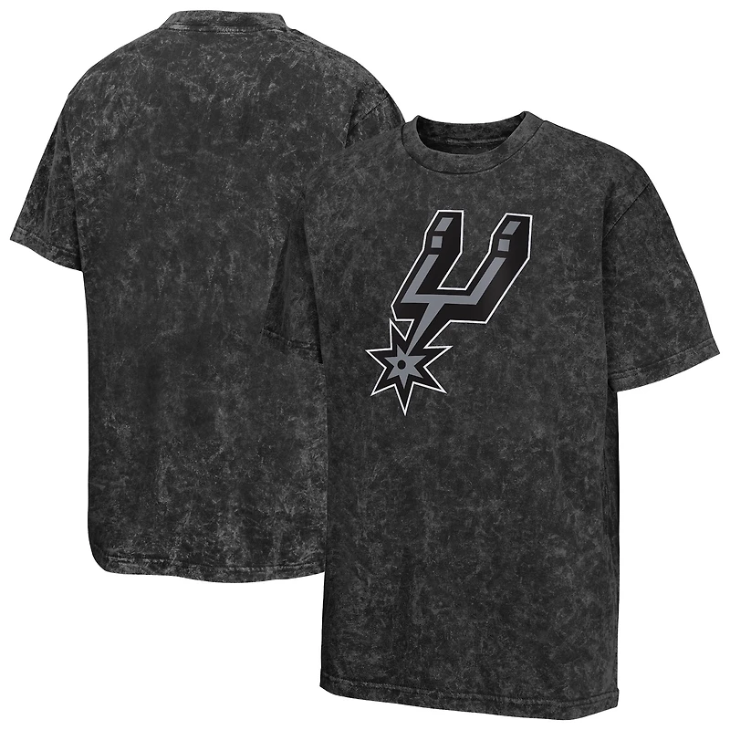 T-shirt noir pour jeunes San Antonio Spurs Rugged Defense
