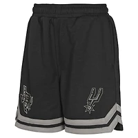 Short en molleton noir forme de goutte d'eau pour jeunes San Antonio Spurs