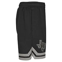 Short en molleton noir forme de goutte d'eau pour jeunes San Antonio Spurs