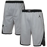 Youth Jordan Brand Silver San Antonio Spurs Statement Edition Swingman Dri-FIT Shorts