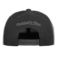 Casquette snapback Mitchell & Ness grise pour enfant, mascotte des Spurs de San Antonio