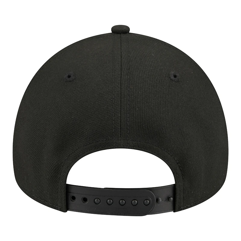 Casquette ajustable New Era noire San Antonio Spurs 9FORTY pour jeunes