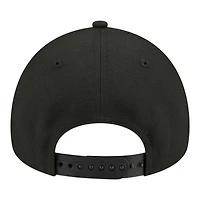 Casquette ajustable New Era noire San Antonio Spurs 9FORTY pour jeunes