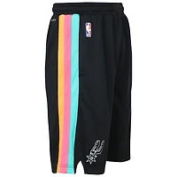 Short de performance Nike Swingman City Edition 2025/26 pour jeunes, noir