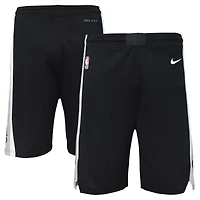 Short Nike noir San Antonio Spurs Swingman Performance pour jeune – Icon Edition