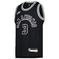 Maillot Swingman San Antonio Spurs 2022/23 Nike Keldon Johnson Noir - Édition Classique