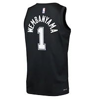 Youth Nike Victor Wembanyama Black San Antonio Spurs 2025/26 City Edition Swingman Jersey