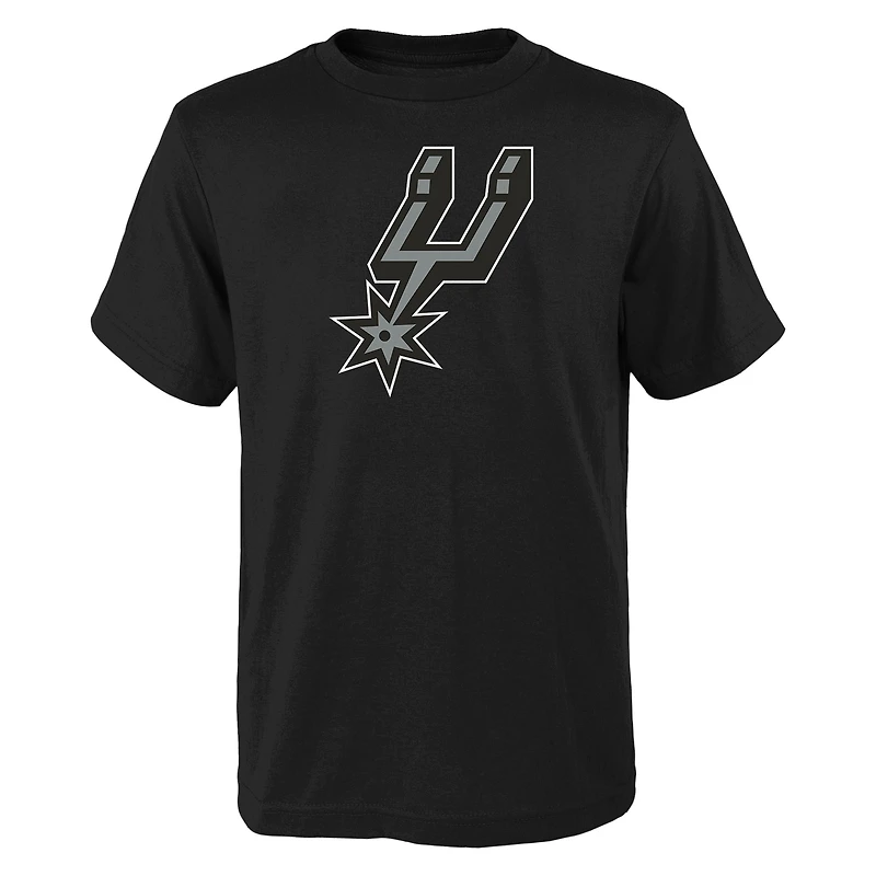 Youth Outerstuff San Antonio Spurs Primary Logo T-Shirt