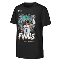Youth Outerstuff Victor Wembanyama Black San Antonio Spurs 2026 NBA Finals City T-Shirt