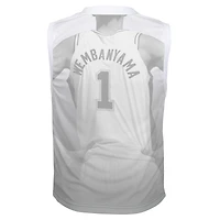 Youth Outerstuff Victor Wembanyama Silver San Antonio Spurs Hometown Fashion Jersey