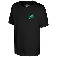 Youth Stadium Essentials Black San Antonio Spurs Area 210 Comic Book T-Shirt
