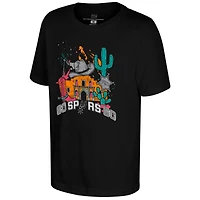 Youth Stadium Essentials Black San Antonio Spurs Remember The T-Shirt