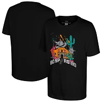 Youth Stadium Essentials Black San Antonio Spurs Remember The T-Shirt