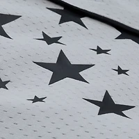 Men's Mitchell & Ness Silver San Antonio Stars 2007 Court Origins Swingman Shorts