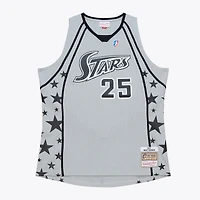 Unisex Mitchell & Ness Becky Hammon Silver San Antonio Stars Court Origins 2007 Swingman Jersey