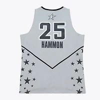 Unisex Mitchell & Ness Becky Hammon Silver San Antonio Stars Court Origins 2007 Swingman Jersey