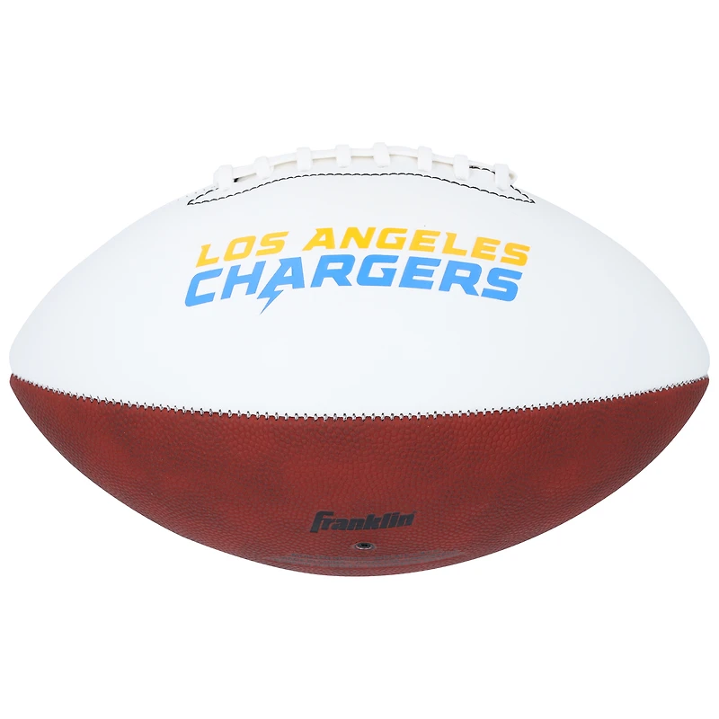 Antonio Gates San Diego Chargers Autographed Franklin White Panel Football with "HOF 25" Inscription